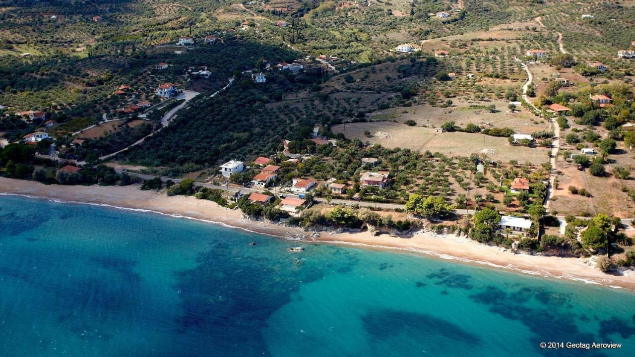 Seaside Getaway - Aelia Villa'S Dreamy Paradise Petalídhion المظهر الخارجي الصورة